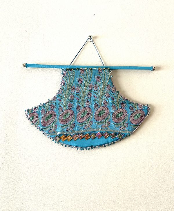 Ocean Calm Hand Fan – Blue