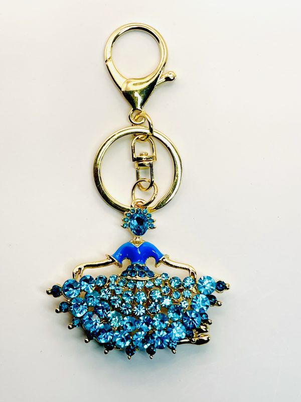 Turquoise Grace Keychain