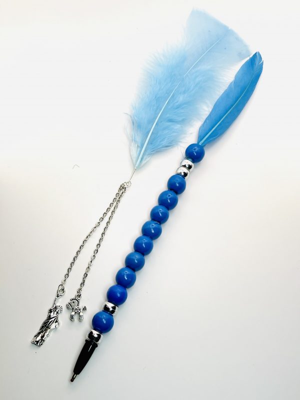 Breeze Set – Sky Blue Pen & Bookmark - Image 2