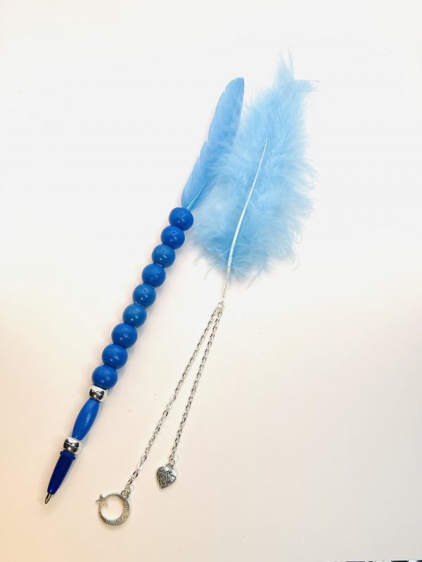 Breeze Set – Sky Blue Pen & Bookmark - Image 3