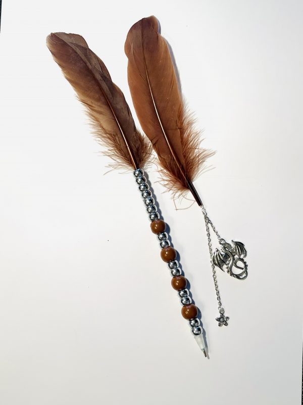 Earth Whisper Set – Brown Pen & Bookmark - Image 2