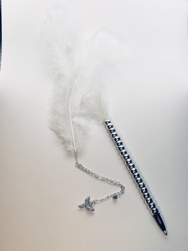 Moonlight Set – White Pen & Bookmark - Image 3
