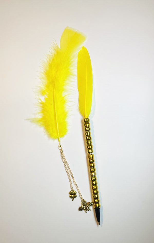 Sunbeam Set – Yellow Pen & Bookmark - Image 2